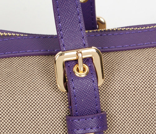 2014 Prada shoulder bag fabric BL4253 purple for sale - Click Image to Close